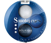 Bourjois Trio Smoky Eyes očné tiene 15 Bleu Nuit 4,5 g