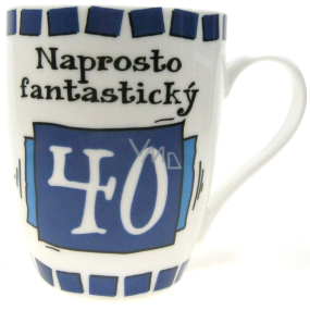 Nekupto Hrnček narodeninový Úplne fantastický 40 350 ml