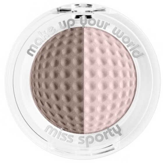 Miss Sporty Studio Color Duo očné tiene 203 Steam Pink 2,5 g