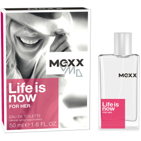 Mexx Life Is Now for Her toaletná voda 50 ml