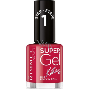 Rimmel London Super Gel by Kate lak na nechty 042 Rock n Roll 12 ml