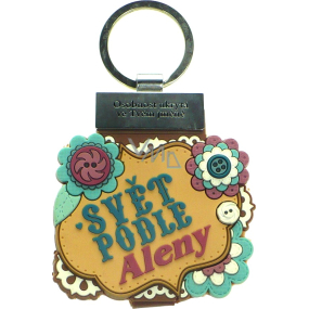 Albi Knižka s menom na kľúče Svet podľa Aleny 6 x 9,5 cm
