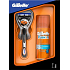 Gillette Fusion strojček + Hydratačný gél 200 ml kazeta, pre mužov