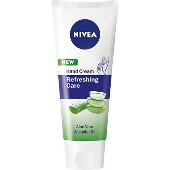 Nivea Refreshing Care Aloe Vera & Jojoba Oil krém na ruky 75 ml