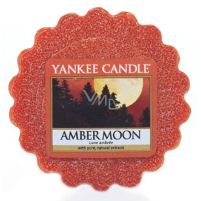Yankee Candle Amber Moon - Ambrový mesiac vonný vosk do aromalampy 22 g