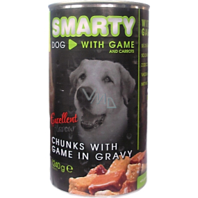 Smarty Chunks Dog s divinou kompletné krmivo pre psov 1240 g