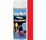 Color Works Colorsprej 918505C ohnivo červený alkydový lak 400 ml