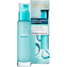 Loreal Paris Hydra Genius Aloe Water pleťový gél krém pre normálnu a zmiešanú pleť 70 ml