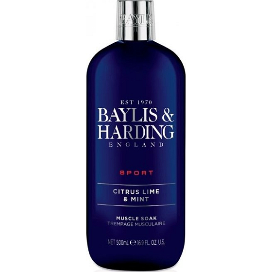 Baylis & Harding Men Limetka a Mäta pena do kúpeľa pre mužov 500 ml