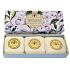 English Soap Biely Jazmín prírodné parfumované mydlo s bambuckým maslom 3 x 100 g,