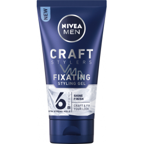 Nivea Men Craft Stylers gél na vlasy s lesklým efektom 200 ml