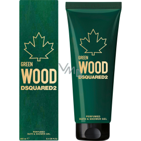 Dsquared2 Green Wood sprchový gél pre mužov 250 ml