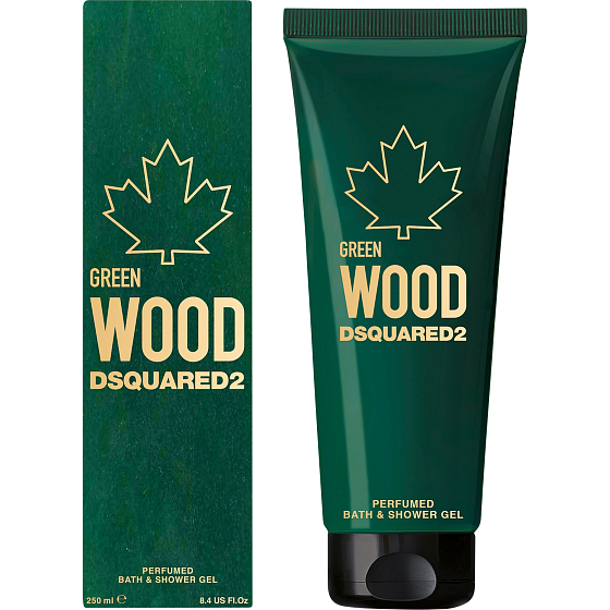 Dsquared2 Green Wood sprchový gél pre mužov 250 ml
