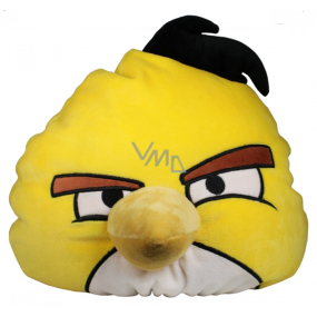 Angry Birds Relaxačný vankúš žltý 38 × 33 × 31 cm