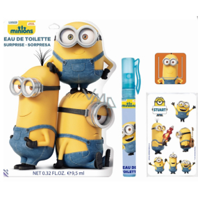Mimoni Disney toaletná voda roll-on pre deti 9,5 ml + záložka, nálepky s obrázkami Vrecko s prekvapením