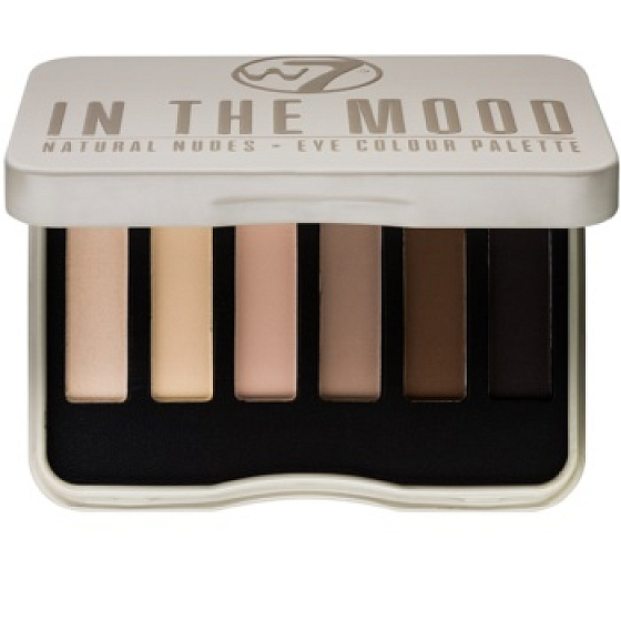 W7 In The Mood Eye Colour Palette paletka 6 očných tieňov, 6 x 7 g