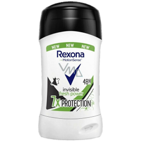 Rexona Motionsense Invisible Fresh Power tuhý antiperspirant stick s 48-hodinovým účinkom pre ženy 50 ml