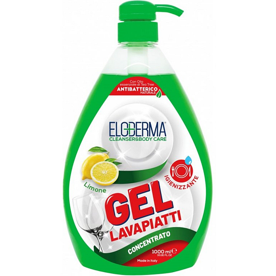 Eloderma Citron prostriedok na ručné umývanie riadu 1 l