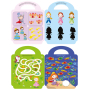 Ditipo Fun Nursery Princesses farebná kniha aktivít 32 strán 27,5 x 21,5 cm vek 5+