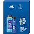 Adidas UEFA Champions League Best of The Best deodorant sprej 150 ml + sprchový gél 250 ml, kozmetická sada pre mužov