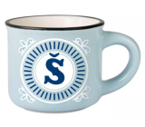 Hrnček na espresso Albi - písmeno Š 45 ml