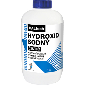 BALTECH hydroxid sodný na čistenie odpadov, 1 kg