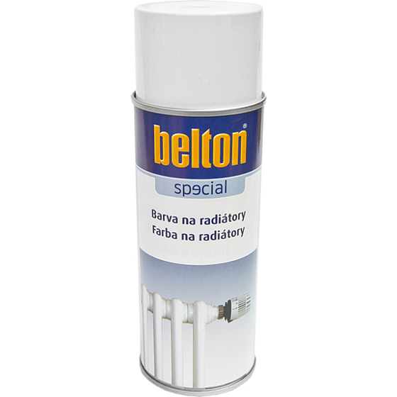 Belton farba na radiátory v spreji, biela, 400 ml