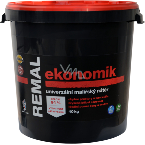 REMAL Ekonomik univerzálna maliarska farba na stenu, 40 kg