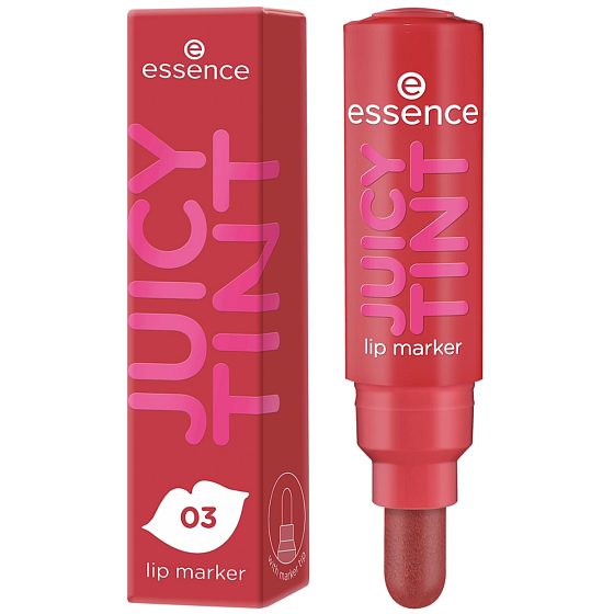 Essence fix na pery JUICY TINT 03 Cherry Crush 3,5 ml