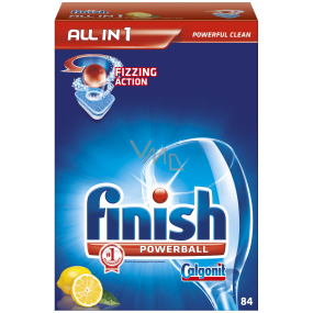 Calgonit Finish All-in-1 Citrón tablety do umývačky 84 kusov