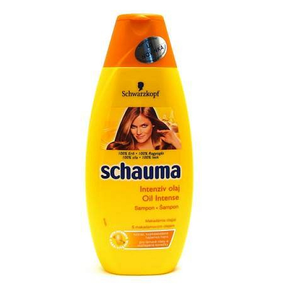 Schauma Intense Oil ošetrujúci šampón na vlasy 400 ml