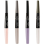 Dermacol Eye Shadow & Eye 2v1 očné tiene a ceruzka na oči 02 fialová, čierna 5 g