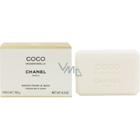 Chanel Coco Mademoiselle savon tuhé toaletné mydlo pre ženy 150 g