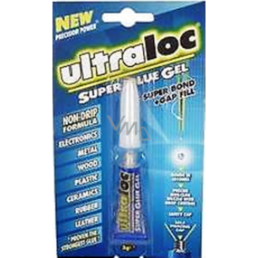 Ultraloc Super Glue Gél sekundové lepidlo 3 g