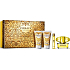 Versace Yellow Diamond toaletná voda s rozprašovačom 50 ml + telové mlieko 50 ml + sprchový gél 50 ml + mini Roller 10 ml, darčeková sada