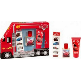 Disney Cars McQueen toaletná voda 30 ml + sprchový gél 60 ml + tetovanie, pre deti kozmetická sada