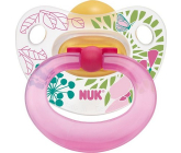Nuk Classic Happy Kids ortodontickej latexové cumlík 0-6 mesiacov 1 kus