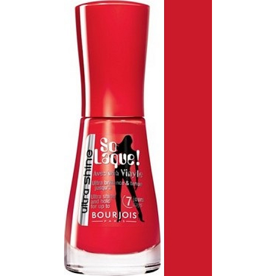 Bourjois So Laque! Ultra Shine lak na nechty 25 Rouge Casino 10 ml
