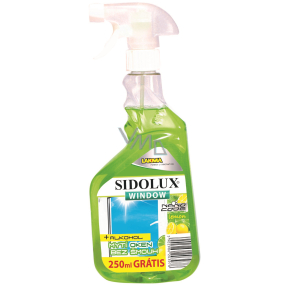 Sidolux Window Nano Code Citrónová vôňa na okná v spreji 500 ml