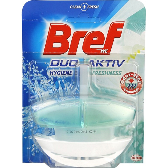 Bref Duo Aktiv Odor-Stop WC gel záves komplet 50 ml