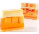 Bomb Cosmetics Dobré ráno mango - Go Mango Prírodné glycerínové mydlo 100 g