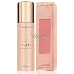 Bvlgari Rose Goldea sprchový gél pre ženy 200 ml