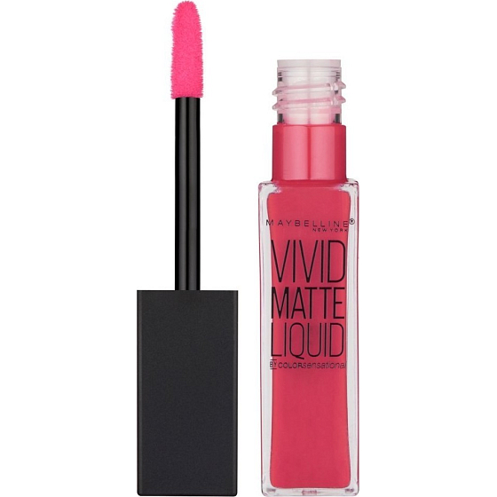 Maybelline Color Sensational Vivid Matte Liquid Lipstick lesk na pery 40 Berry Boost 7,7 ml