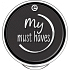 Essence My Must haves Eyeshadow očné tiene 20 Black Is Back 1,7 g