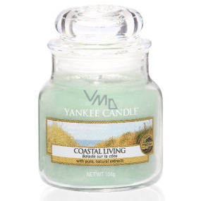 Yankee Candle Coastal Living - Život na pobreží vonná sviečka Classic malá sklo 104 g
