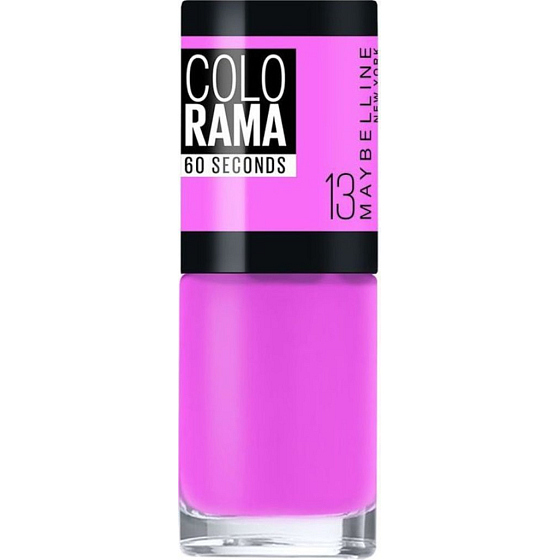 Maybelline Colorama rýchloschnúci, dlhotrvajúci lak na nechty 13 Princess 7 ml