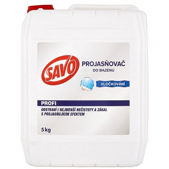 Savo prejasňovač do bazéna vločkovač 5 kg
