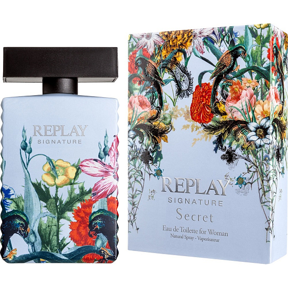 Replay Signature Secret toaletná voda pre ženy 50 ml