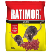 Ratimor Plus granule na hubenie hlodavcov vrecko 150 g