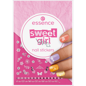 Essence Sweet Girl Nail Stickers nálepky na nechty 44 kusov